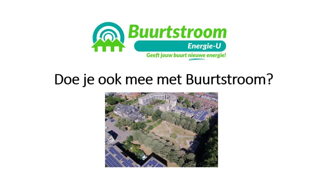 Plaatje voorblad presentatie Buurtstroom Plaatje voorblad presentatie Buurtstroom